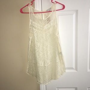 American eagle lacy top